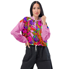 Carica l&#39;immagine nel visualizzatore di Gallery, Women’s cropped windbreaker Laila Lago &amp; C. by I.A.
