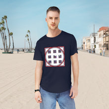 Carica l&#39;immagine nel visualizzatore di Gallery, Men&#39;s Jersey Curved Hem Tee Laila Lago &amp; C. by Iannilli Antonella
