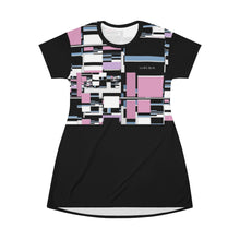 Load image into Gallery viewer, All Over Print T-Shirt Dress Laila Lago &amp; C. by Iannilli Antonella
