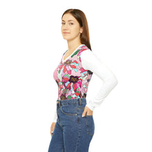 Load image into Gallery viewer, Women&#39;s Long Sleeve V-neck Shirt (AOP) Laila Lago &amp; C. by I.A.
