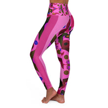 Load image into Gallery viewer, High Waisted Yoga Leggings with Art Print Laila Lago &amp; C. by Iannilli Antonella
