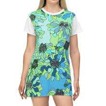 Load image into Gallery viewer, All Over Print T-Shirt Dress  L.L.&amp; C. by I.A.
