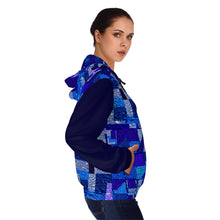 Load image into Gallery viewer, Women’s Full-Zip Hoodie (AOP) Laila Lago &amp; C. by I.A.
