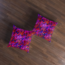 Carica l&#39;immagine nel visualizzatore di Gallery, Tufted Floor Pillow, Square Laila Lago &amp; C. by Iannilli Antonella
