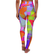 Carica l&#39;immagine nel visualizzatore di Gallery, High Waisted Yoga Leggings with Art Print Laila Lago &amp; C. by Iannilli Antonella
