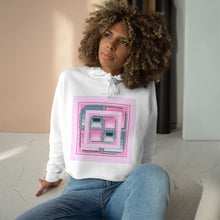 Carica l&#39;immagine nel visualizzatore di Gallery, Hooded sweatshirt with print by the artist Laila Lago &amp; C.by Iannilli Antonella
