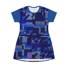 Load image into Gallery viewer, All Over Print T-Shirt Dress Laila Lago &amp; C. by Iannilli Antonella
