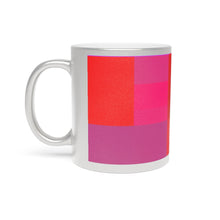 Load image into Gallery viewer, Metallic Mug  Silver   stampa Laila Lago &amp; C. by Iannilli Antonella
