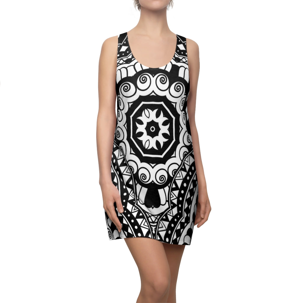 Women's Cut & Sew Racerback Dress grafic Laila Lago & C.by Iannilli Antonella