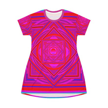 Load image into Gallery viewer, All Over Print T-Shirt Dress Laila Lago &amp; C. by Iannilli Antonella
