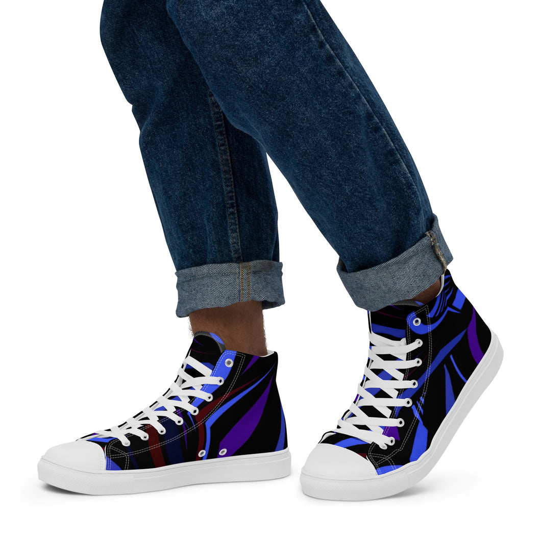 Men’s high top canvas shoes Laila Lago & C. by Iannilli Antonella