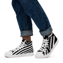 Load image into Gallery viewer, Men’s high top canvas shoes Laila Lago &amp; C. by I.A.
