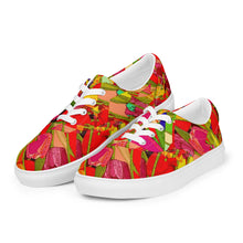 Load image into Gallery viewer, Women’s lace-up canvas shoes Laila Lago &amp; C. by I.A.
