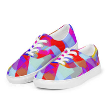 Load image into Gallery viewer, Women’s lace-up canvas shoes Laila Lago &amp; C. by I.A.
